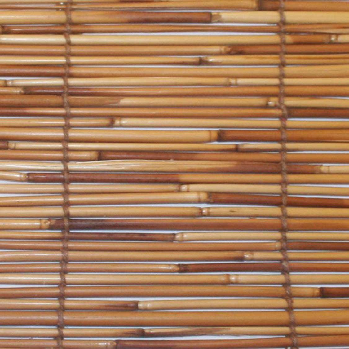 Radiance Cord Free Bamboo Shades - Roll-Up Shades for Porch, Patio & Interior Windows - Bamboo Shades for Indoor & Outdoor - Cocoa - 60" W x 72" L - (3370760E)